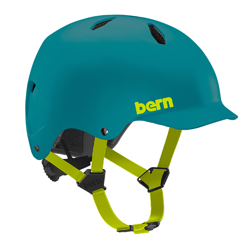 未使用 bern ヘルメット WATTS 大きめ XXXL マットブルー Bern Watts 2.0【マットオーシャンブルー】＜自転車用ヘルメット