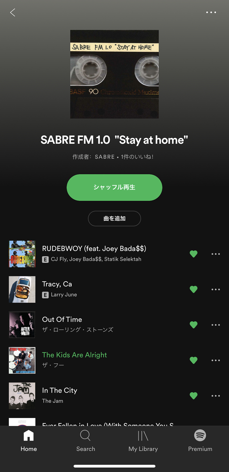 SABRE FM1.0 “Stay at Home”