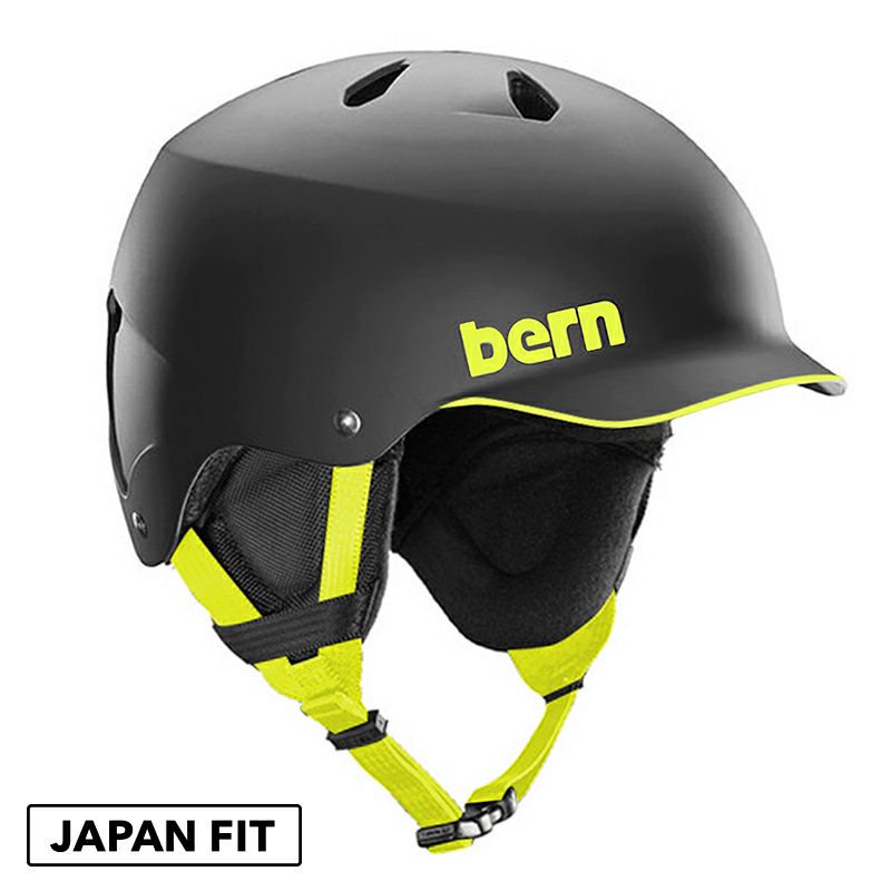 bern WATTS black XXL ジャパン フィット(L) - スキー・スノーボード