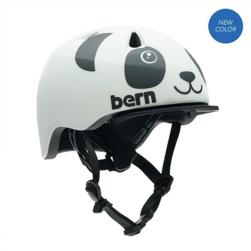 bern ヘルメット TIGRE SATIN WHITE PANDA LOGO | bumblebeebight.ca